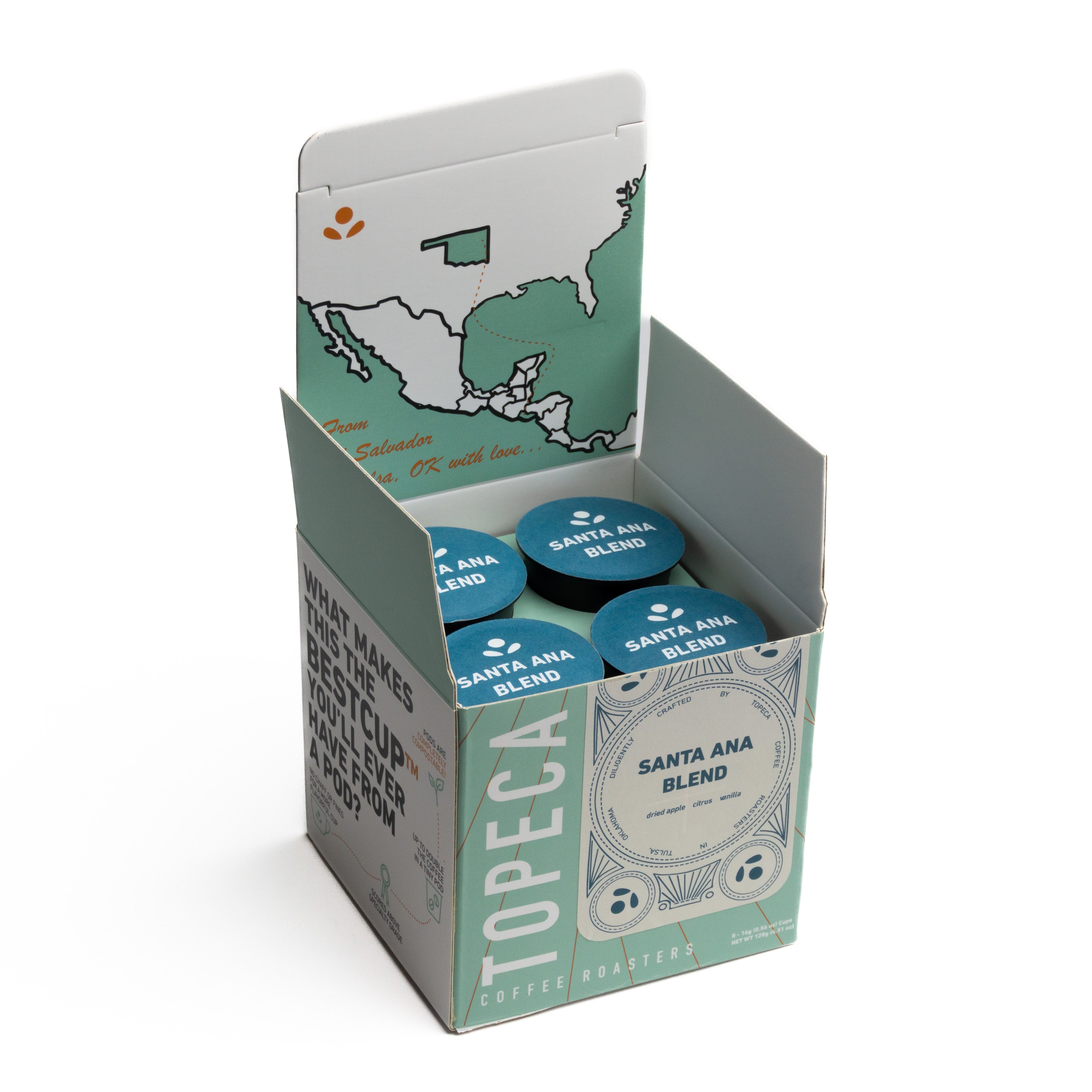 Santa Ana Blend - BestCup Pods, 8 ct