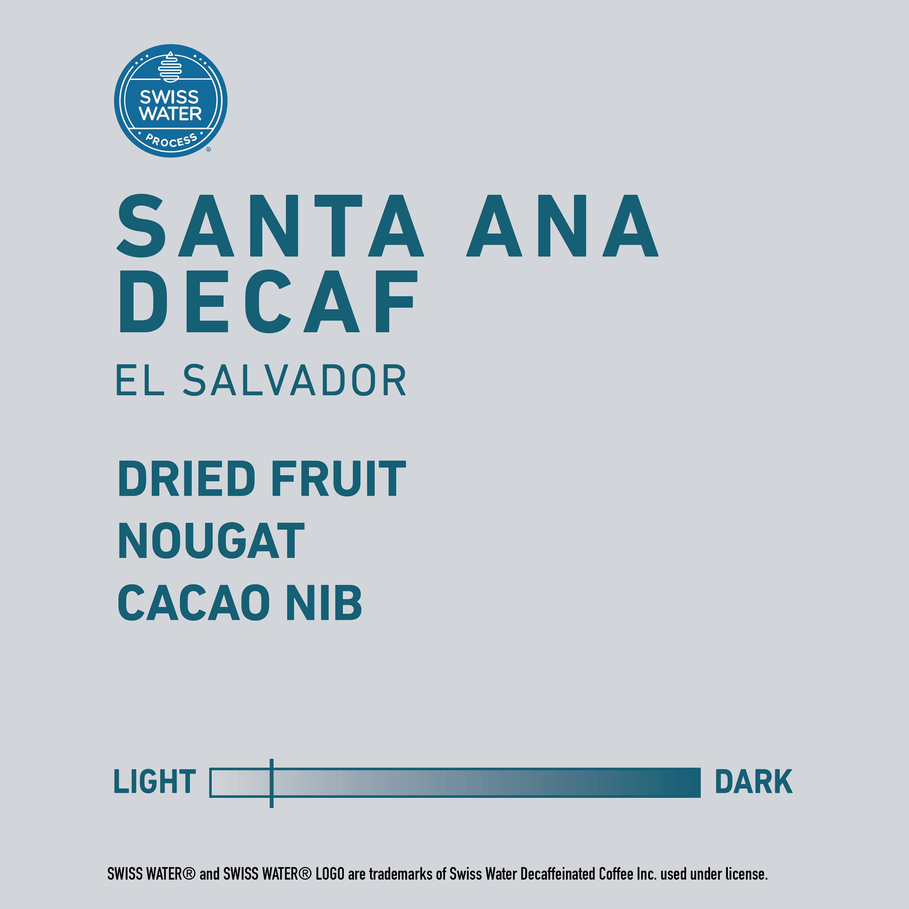 Santa Ana Swiss Water® Decaf