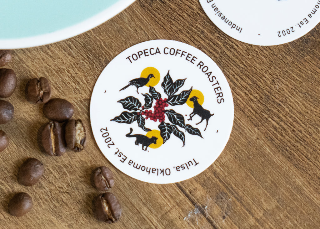 Animals of Coffee Sticker Pack | Topeca Coffee Roasters