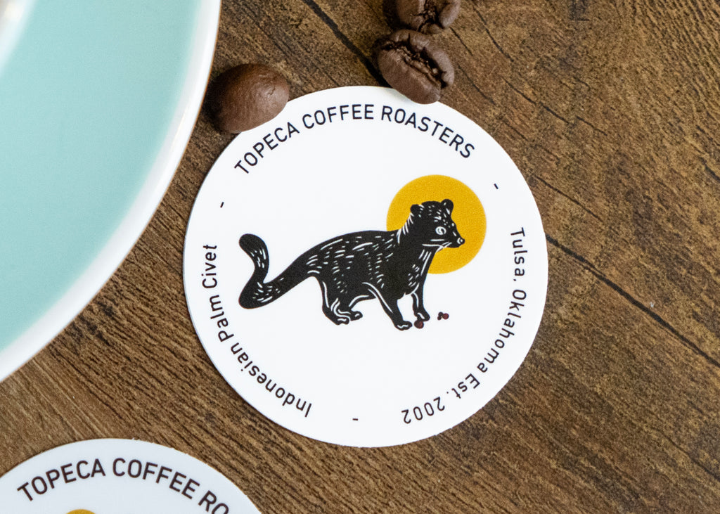 Animals of Coffee Sticker Pack | Topeca Coffee Roasters